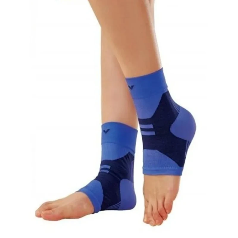 Kompressionsbandage für das Sprunggelenk mit Kreuzwebung, 140D